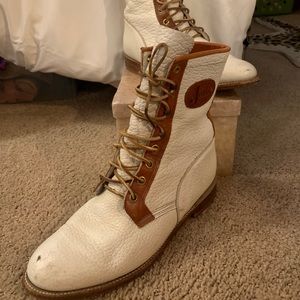 Vintage leather boots